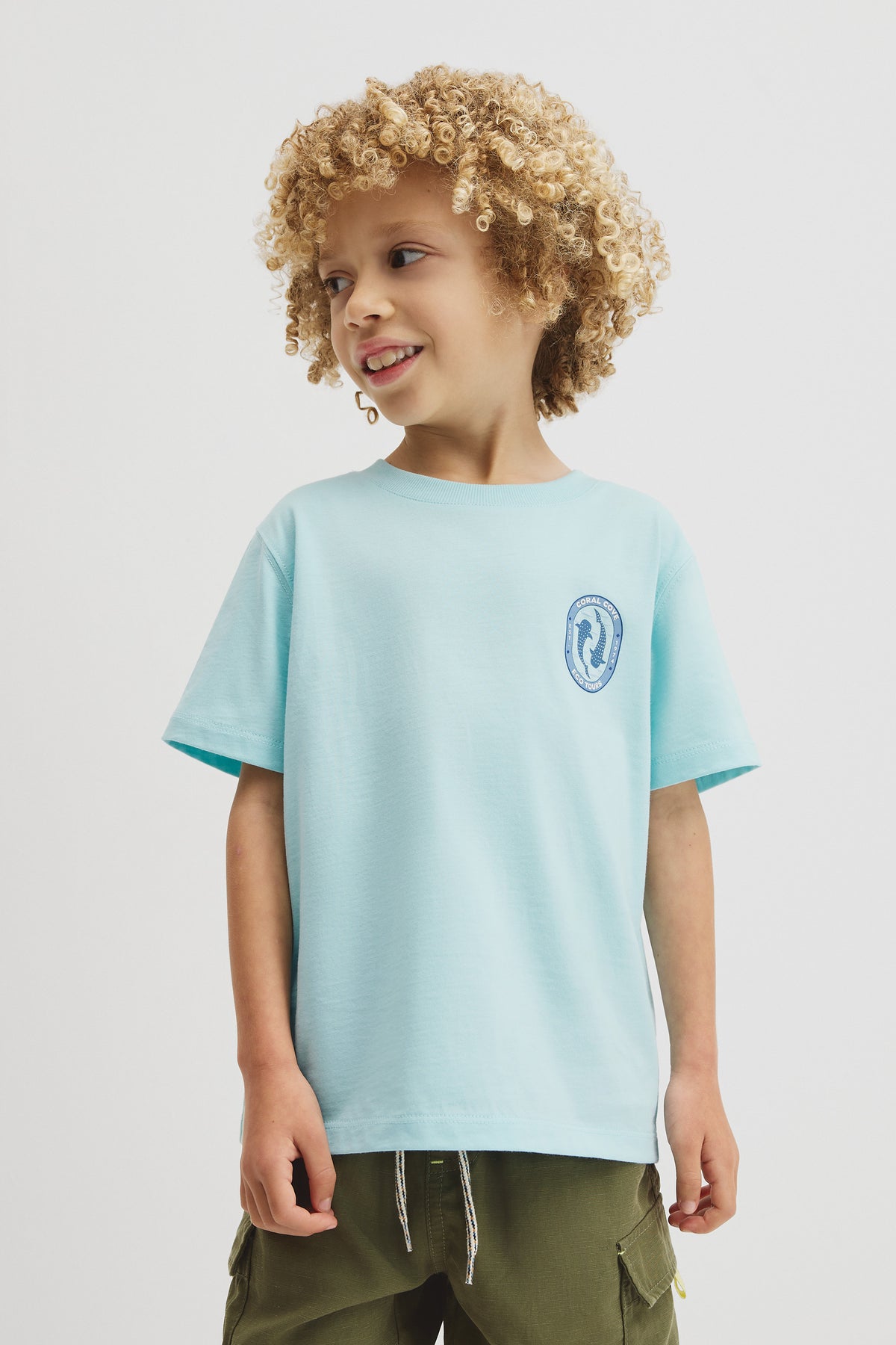 Relaxed Fit Short Sleeve Whale Shark T-Shirt