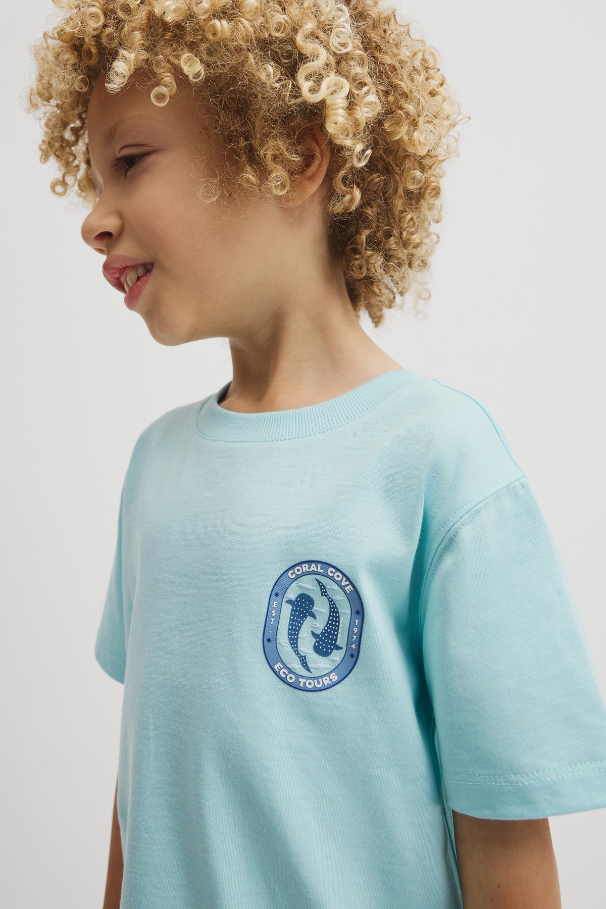 Relaxed Fit Short Sleeve Whale Shark T-Shirt