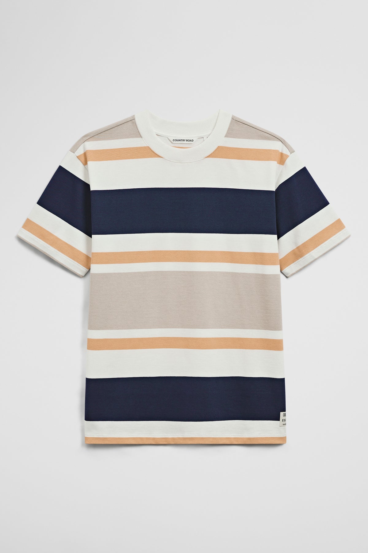 Teen Relaxed Fit Stripe Short Sleeve T-Shirt