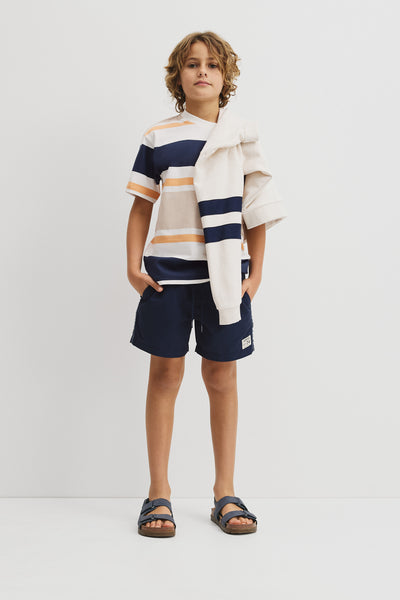 Teen Relaxed Fit Stripe Short Sleeve T-Shirt