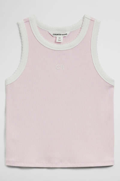 Sleeveless Ribbed Tank