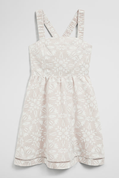 Teen Sleeveless Floral Print Dress