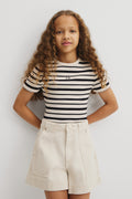 Teen Short Sleeve Rib T-Shirt
