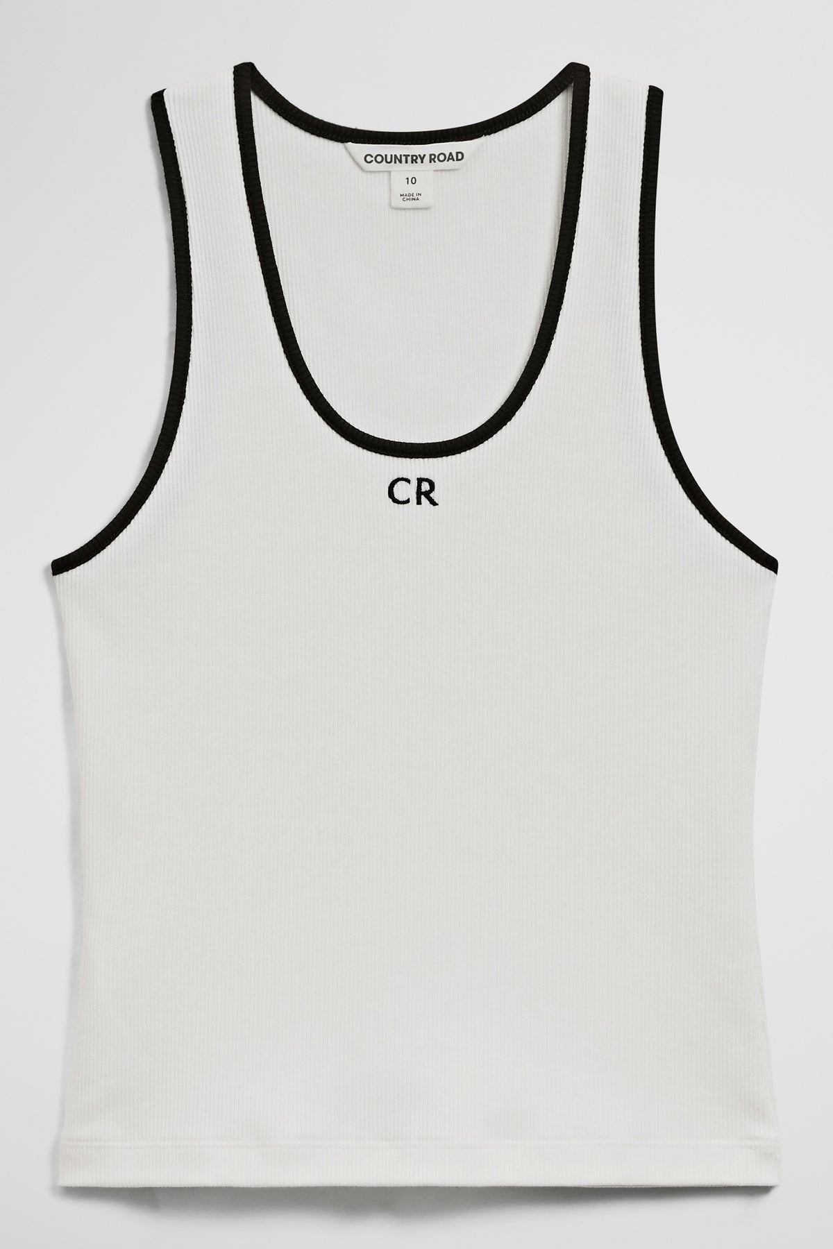 Teen Sleeveless Rib Tank