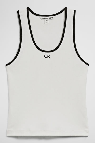 Teen Sleeveless Rib Tank