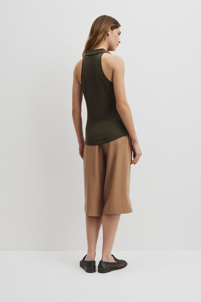V-Neck Neck Drape Top