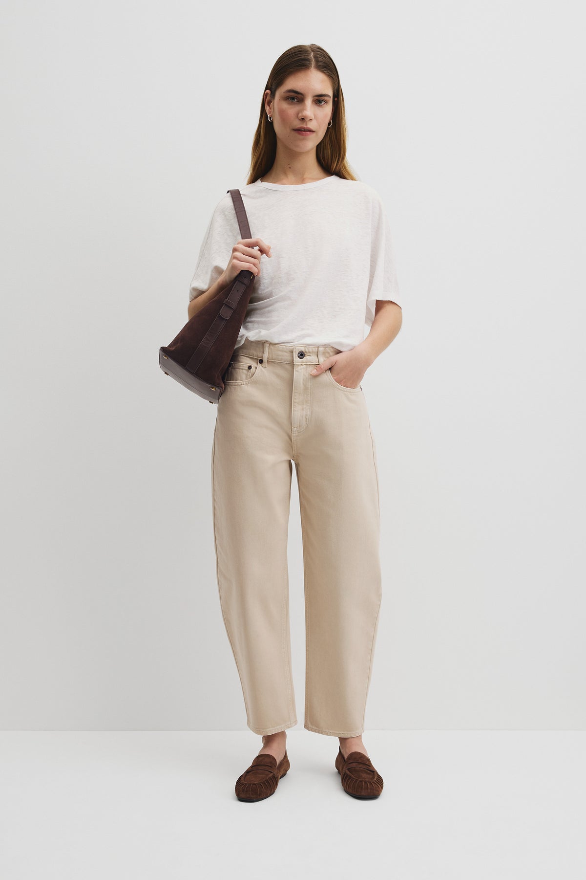 Tapered Barrel Jean