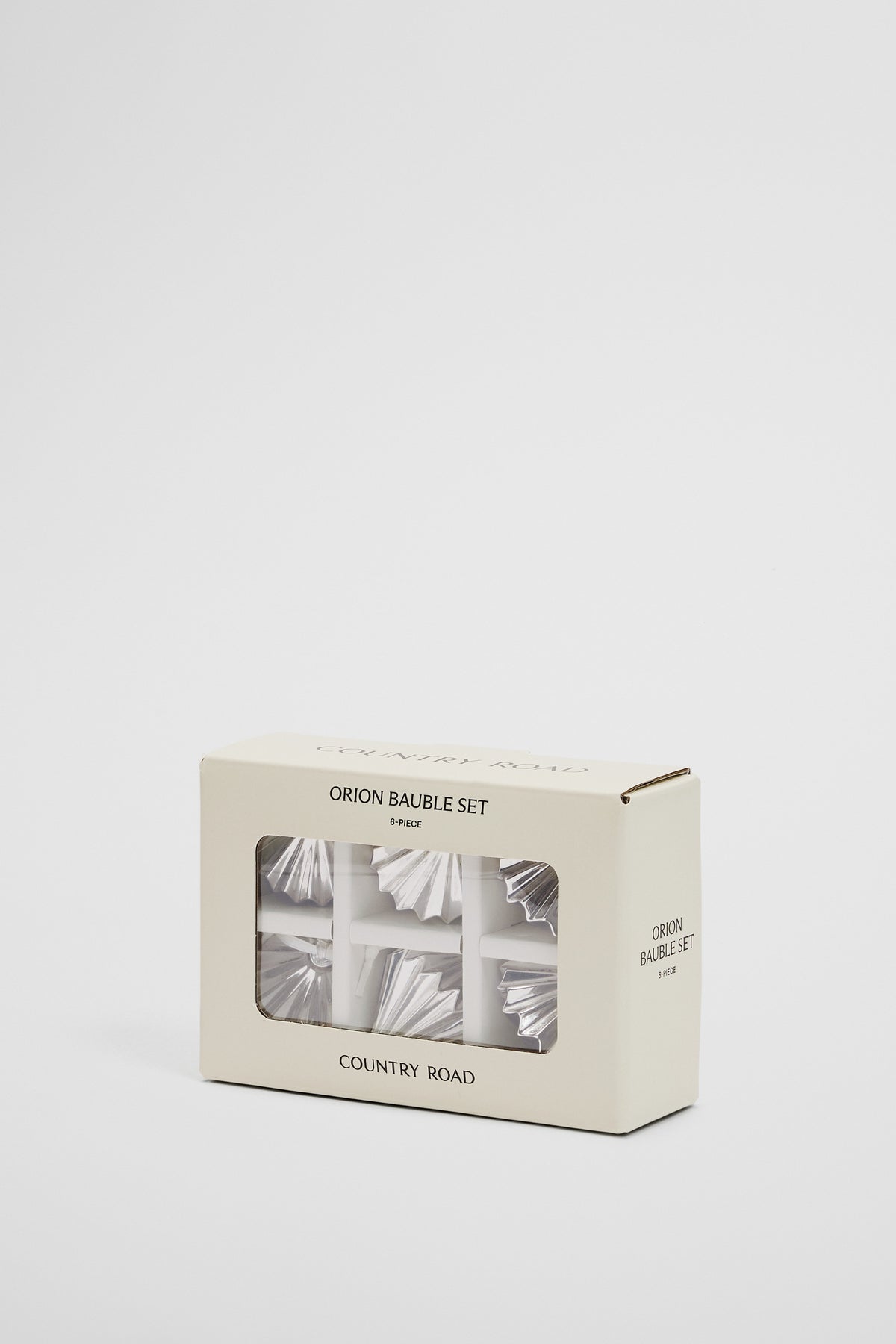 Orion Glass Bauble Set of 6