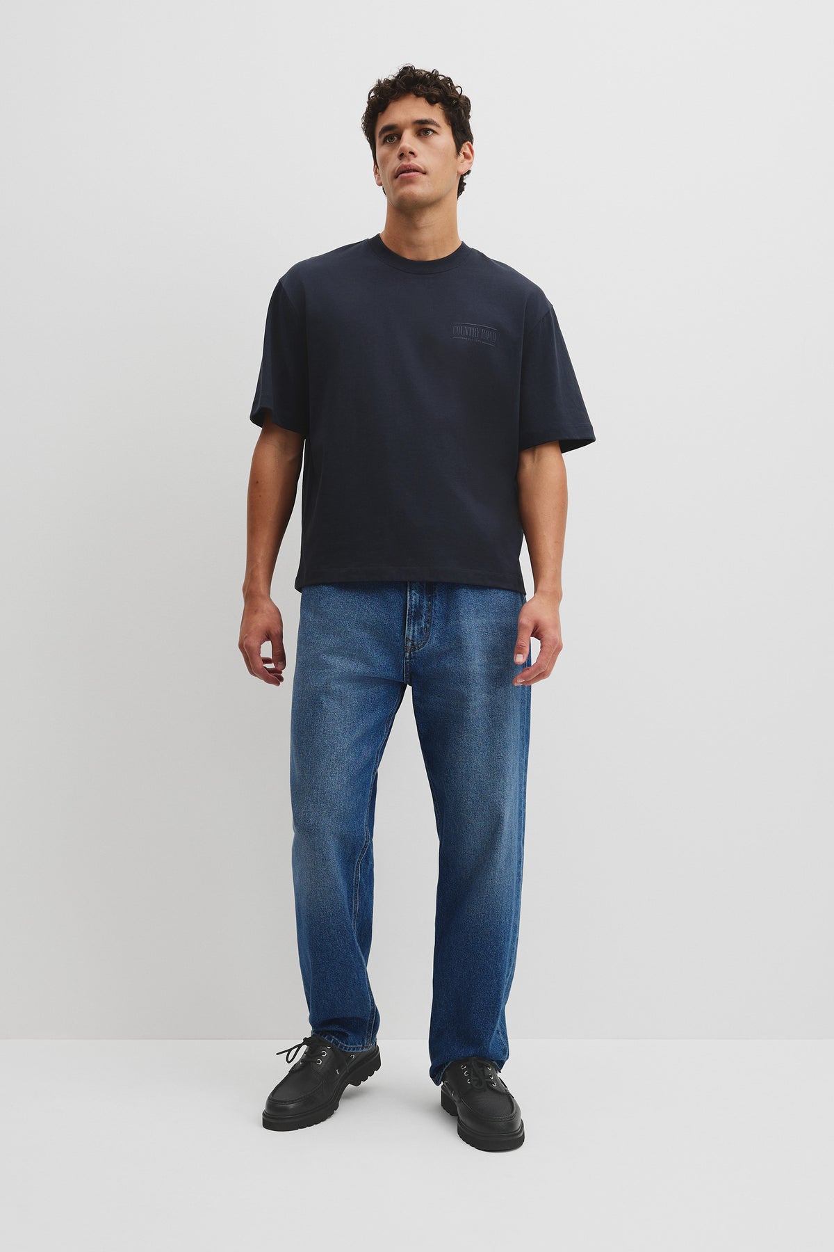 Australian Cotton Short Sleeve Heritage Boxy T-Shirt