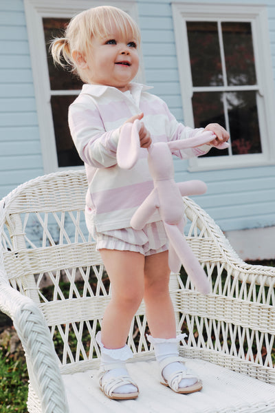 Organically Grown Cotton Blend Long Sleeve Rugby Top
