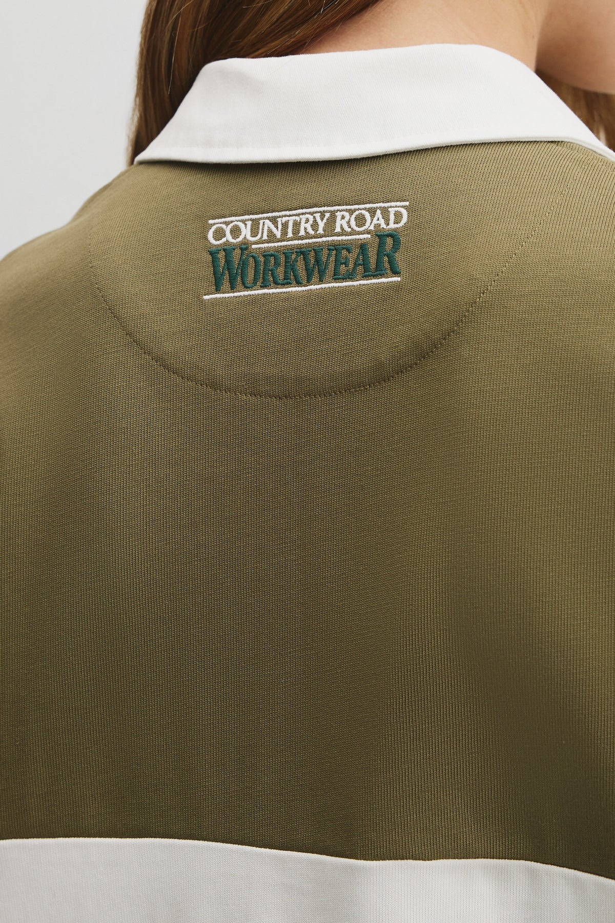 Australian Cotton Short Sleeve Workwear Block Rugby Polo
