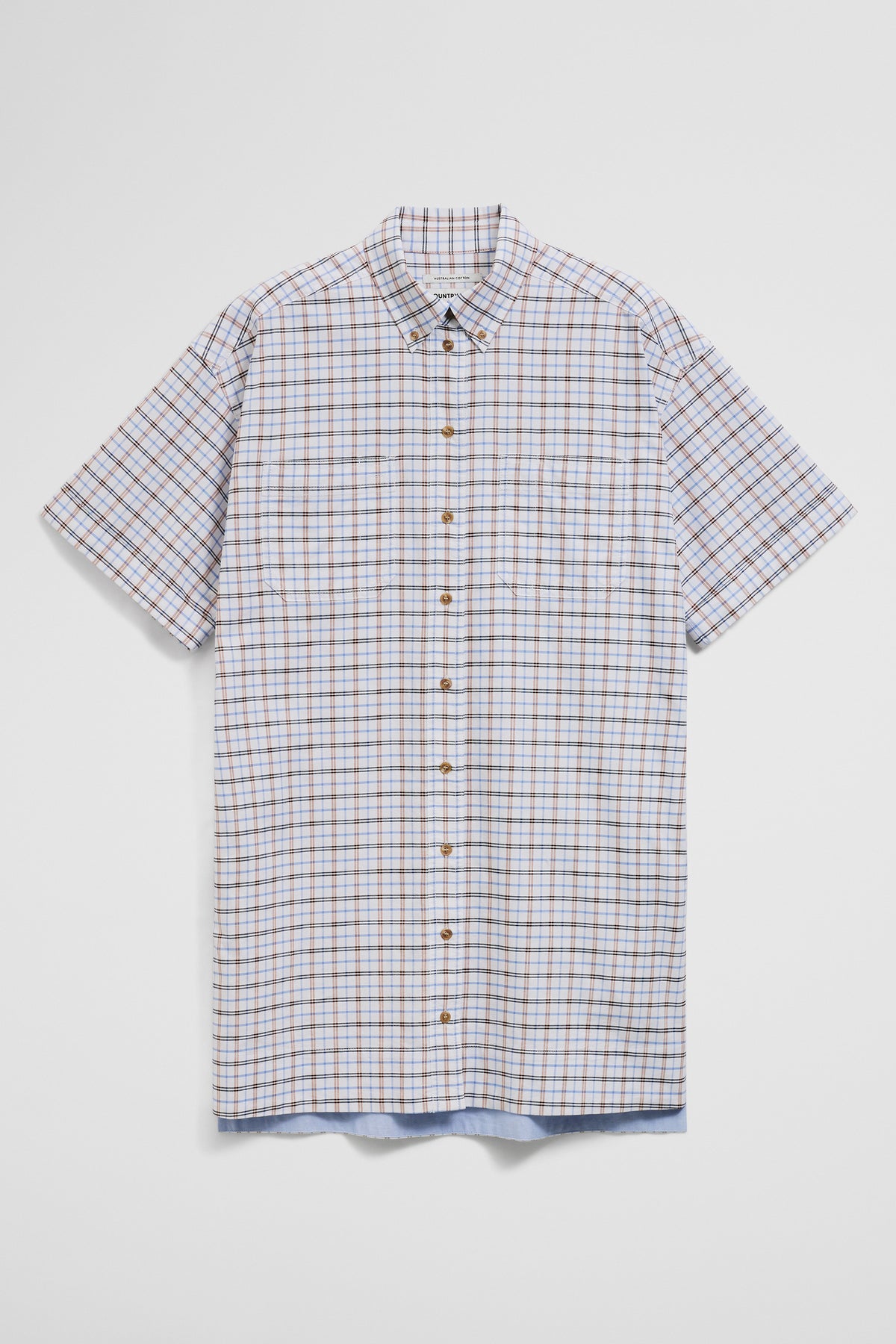 Short Sleeve Oxford Shirt Dress