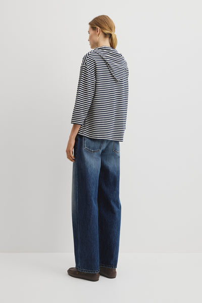 Australian Cotton Scarf Crop Sleeve T-Shirt