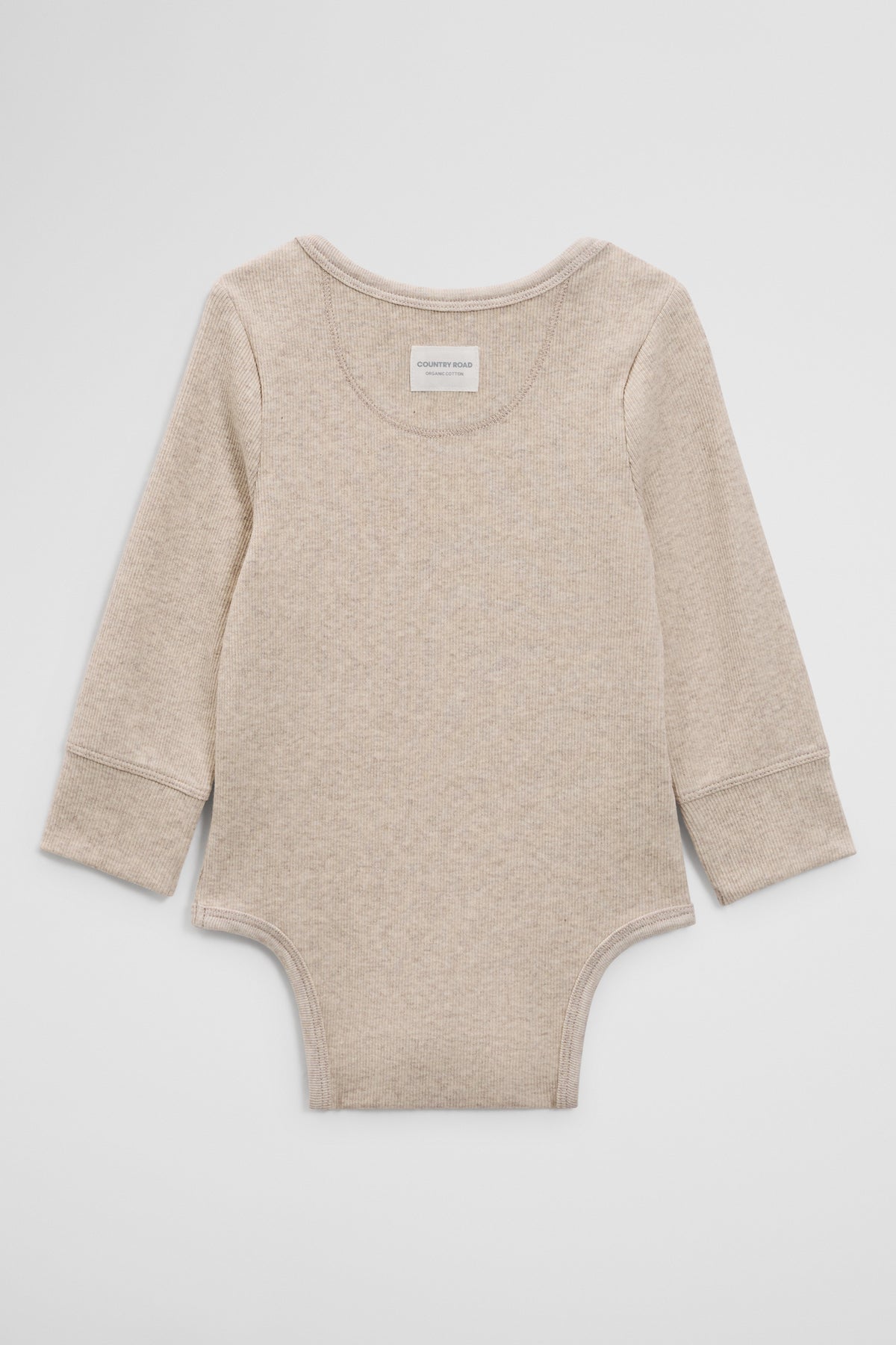 Long Sleeve Envelope Rib Bodysuit