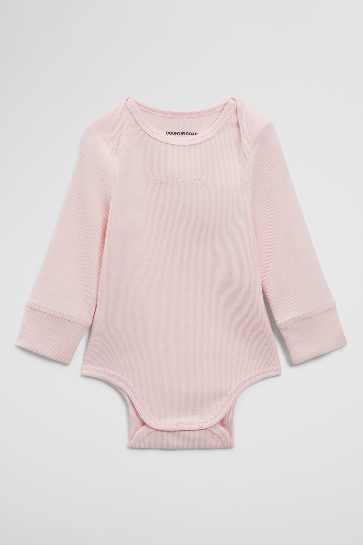 Long Sleeve Envelope Rib Bodysuit