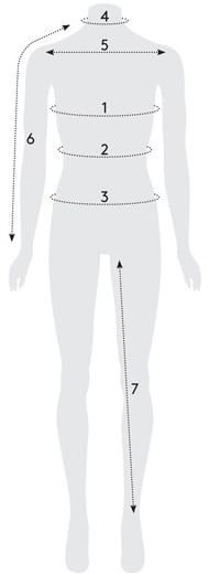 How to measure - Woman